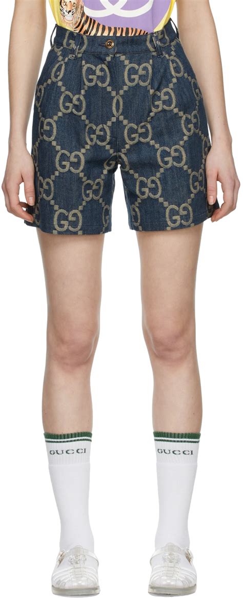 gucci shorts for woman|gunna denim gucci shorts.